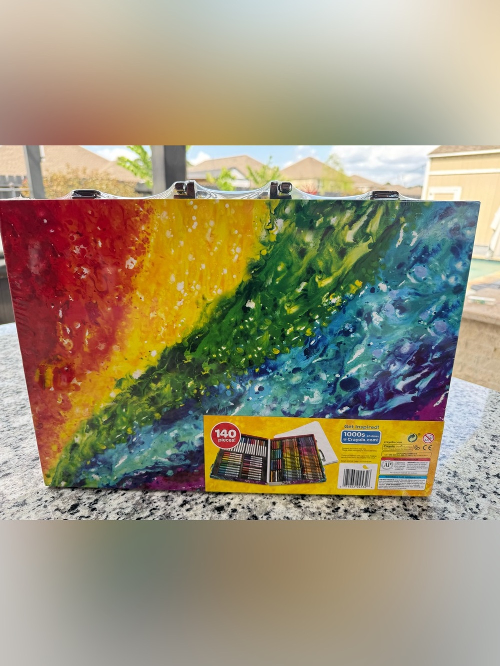 Kids 140-Piece Art Set - Multicolor Painting Case